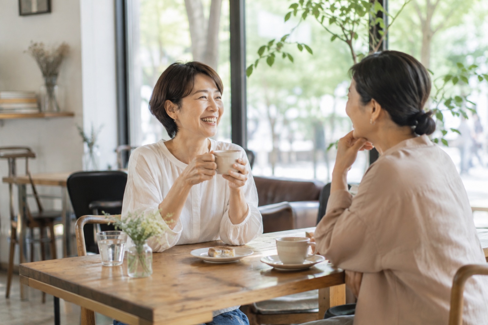 対話を通して、一緒に人生を読み解いていくイメージ